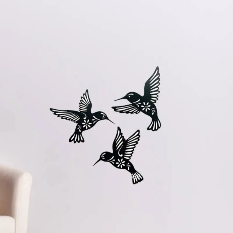 Lisslune | Nature'sFlight - Elegant Hummingbird Wall Sculpture