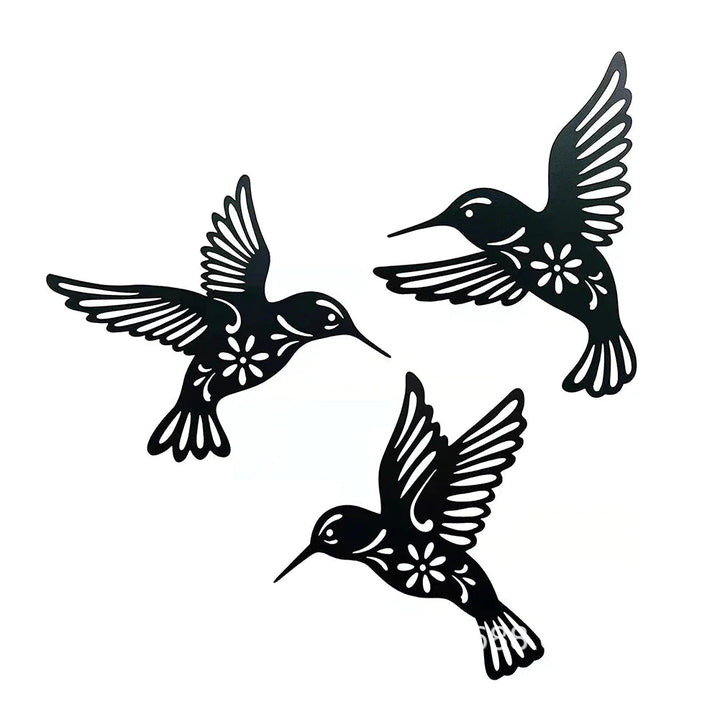 Lisslune | Nature'sFlight - Elegant Hummingbird Wall Sculpture
