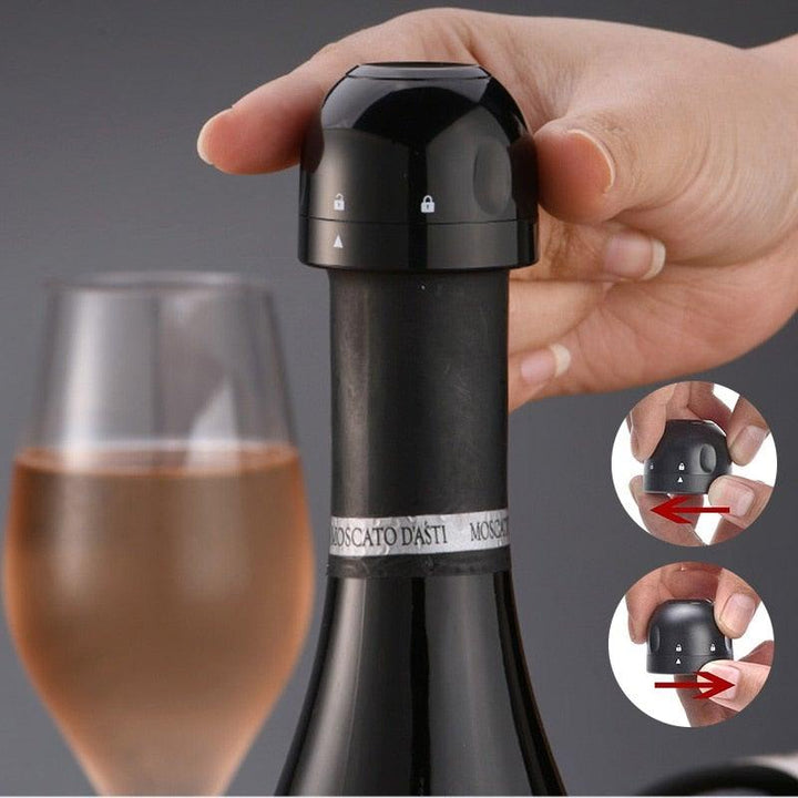 Lisslune | 3 Piece Vacuum Bottle Stopper