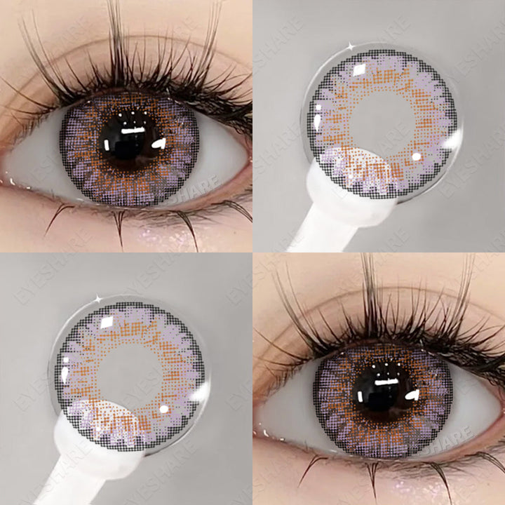 Rynx 3TONE Amethyst 14.5mm 1 Pair | 1 Year