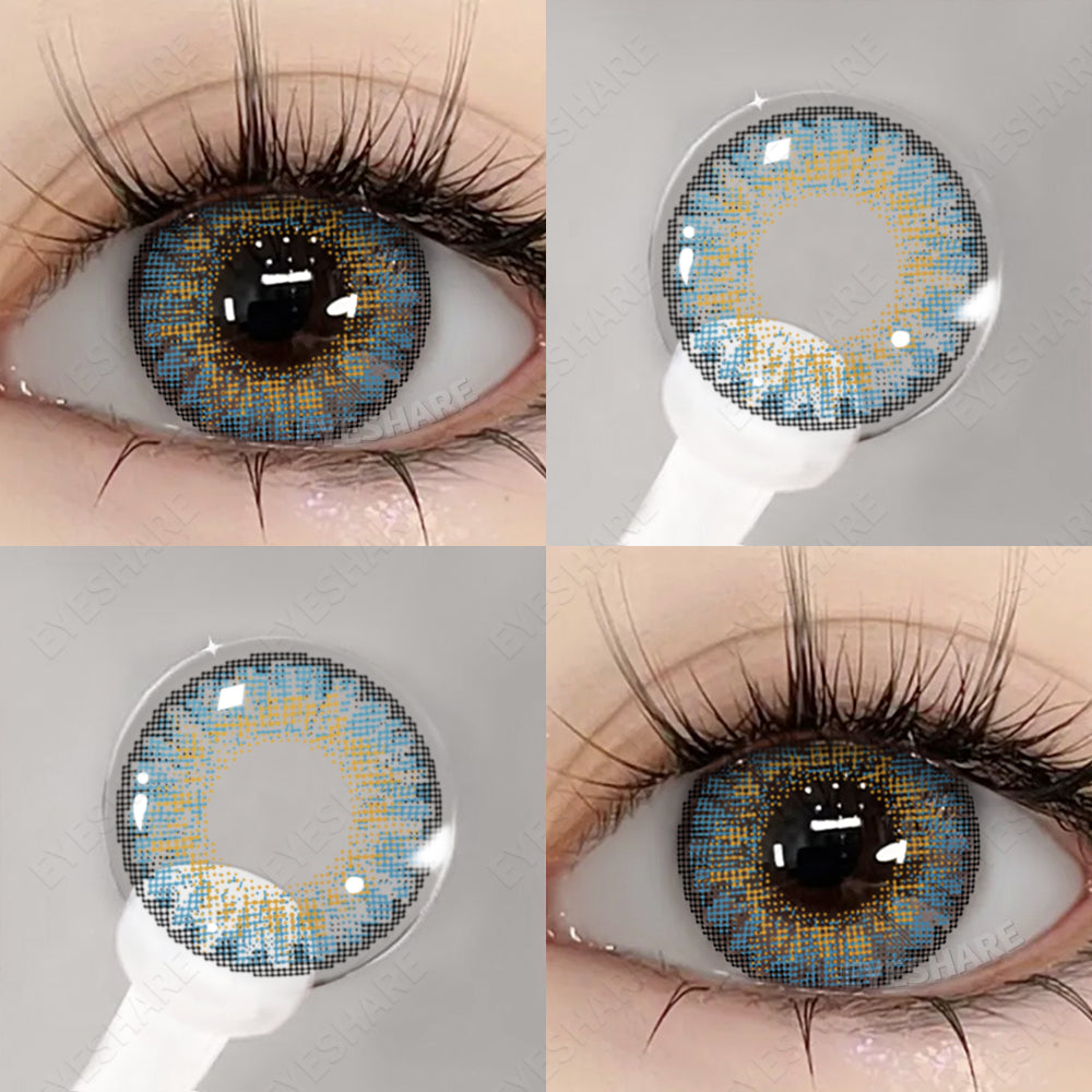 Rynx 3TONE Blue 14.5mm 1 Pair | 1 Year