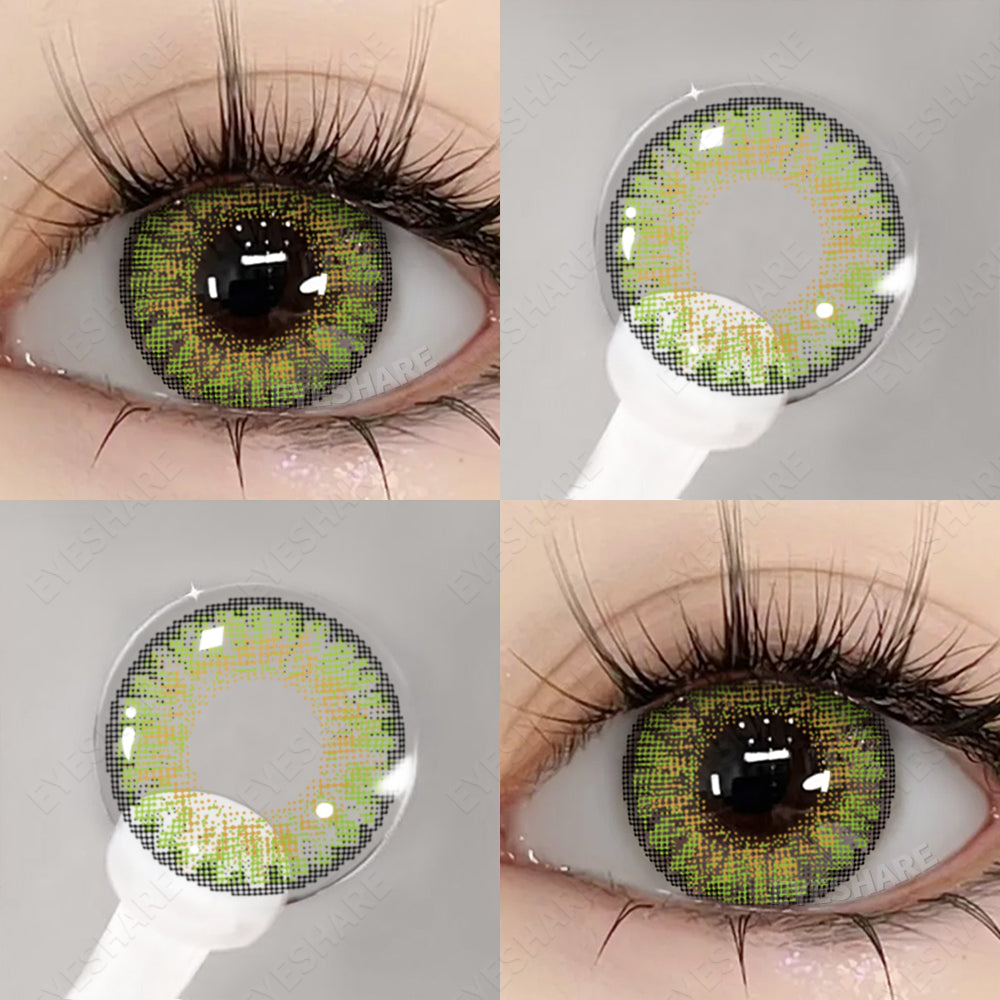 Rynx 3TONE Green 14.5 mm 1 Pair | 1 Year