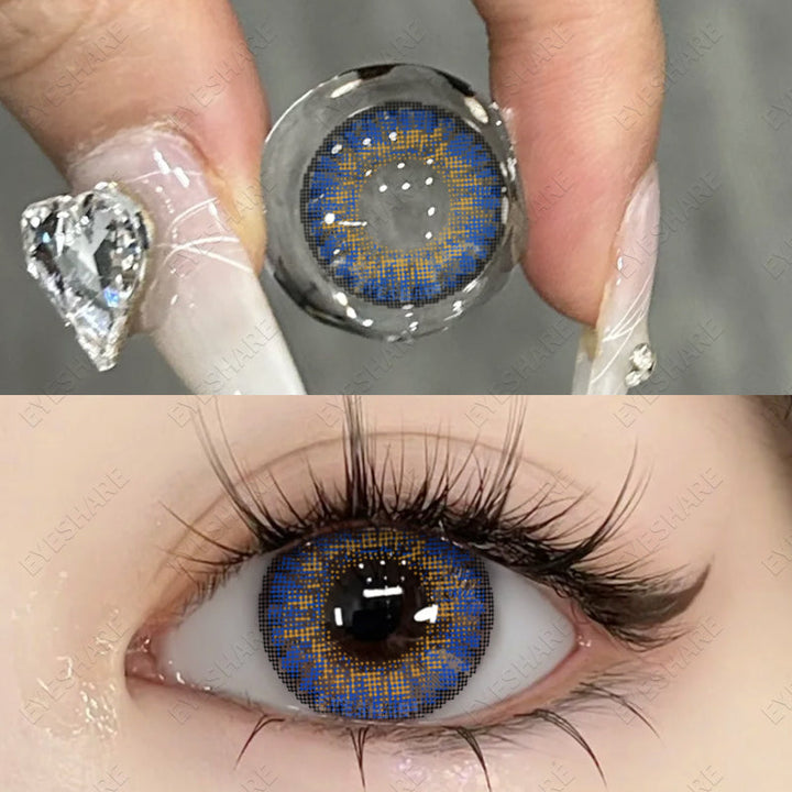 Rynx 3TONE Ture-Sapphire 14.5mm 1 Pair | 1 Year
