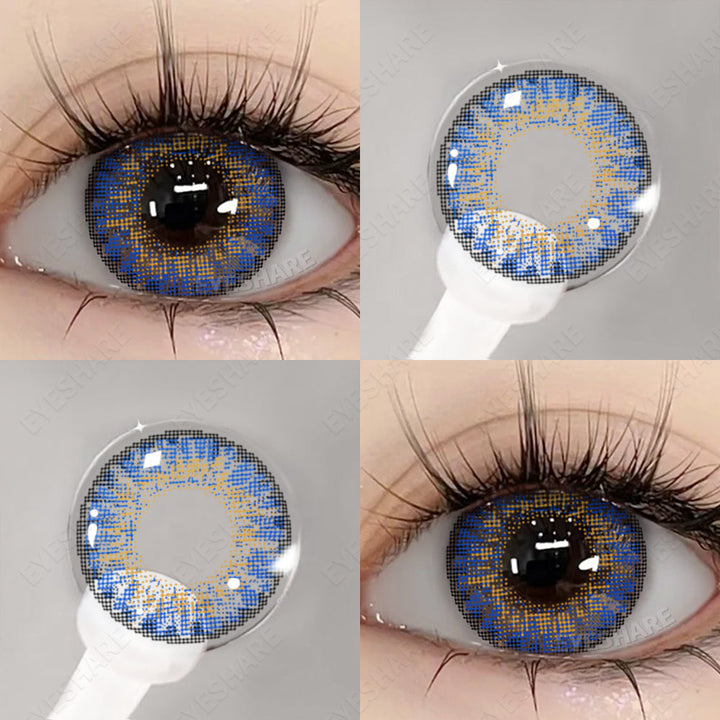 Rynx 3TONE Ture-Sapphire 14.5mm 1 Pair | 1 Year