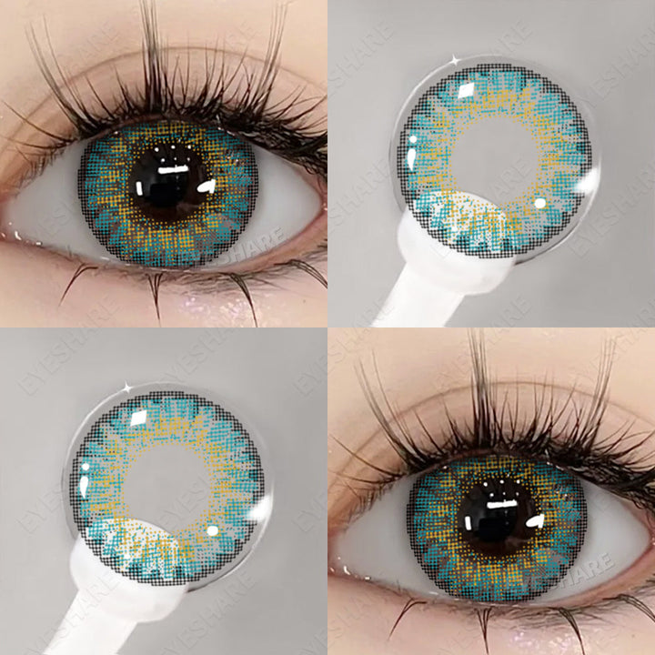 Rynx 3TONE Turquoise 14.5 mm 1 Pair | 1 Year
