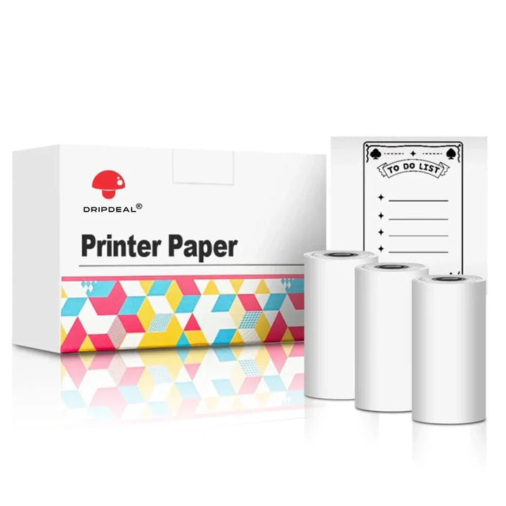 Lisslune | Mini Wireless Pocket Printer – Portable Bluetooth Thermal Printer for Photos, Labels & Notes