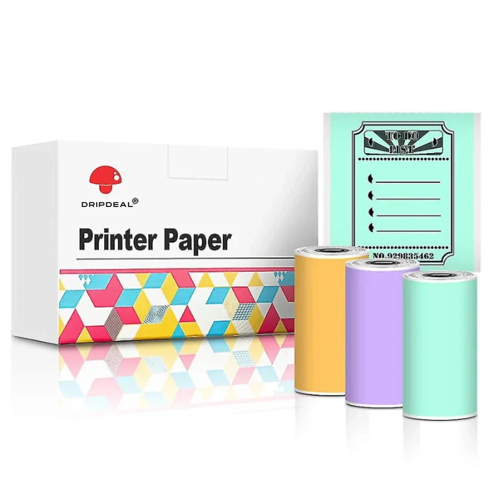 Lisslune | Mini Wireless Pocket Printer – Portable Bluetooth Thermal Printer for Photos, Labels & Notes