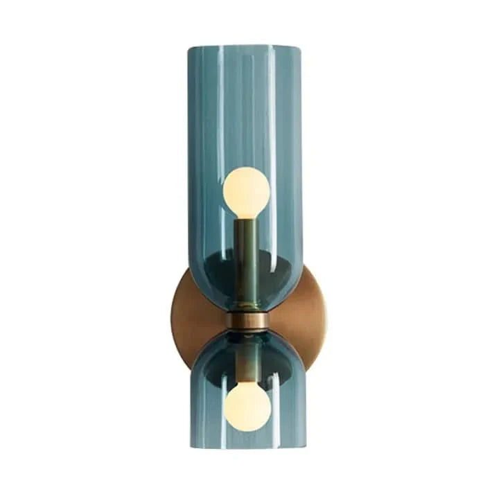 Lisslune | Modern Double Glass Wall Light Fixture