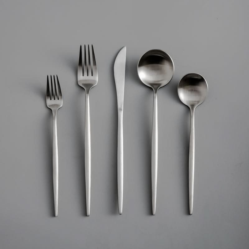 Lisslune | Minimalist Stainless Steel Cutlery Set