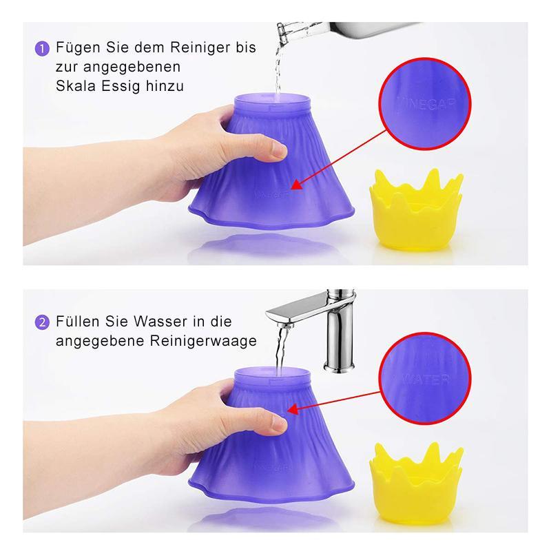 Lisslune | Volcano Microwave Cleaner