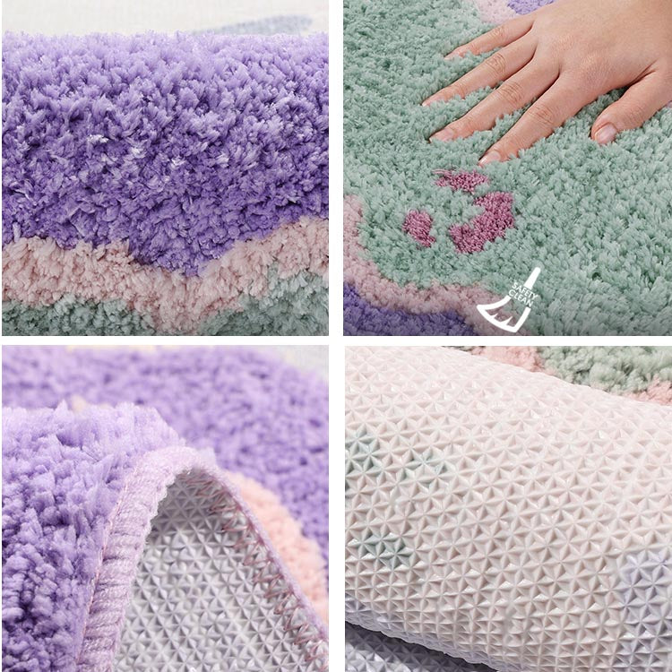 Lisslune | Wonderful small flower bath mat