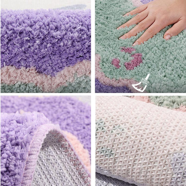 Lisslune | Wonderful small flower bath mat