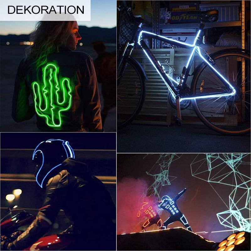 Lisslune | Stick Figure LED Light Line