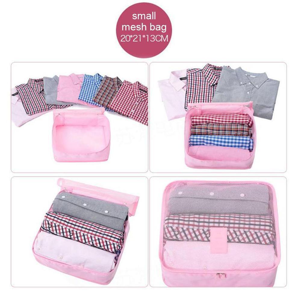 Lisslune | Travel Clothing Storage Bag (1 Set, 6 Pieces)