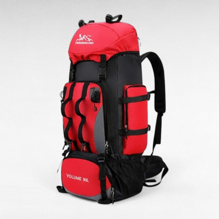 Lisslune | 90L Waterproof Hiking Backpack - Ultra-Lightweight Travel Pack for Outdoor Adventures & Camping