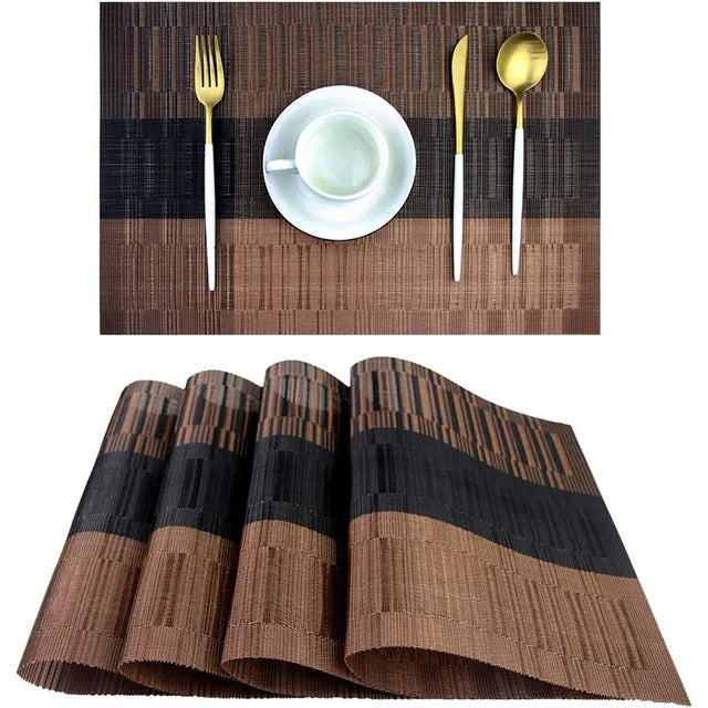 Lisslune | SturdyWoven - High-Quality Washable Table Mats