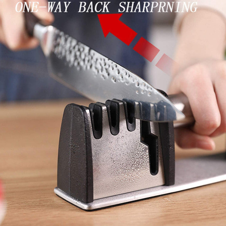 Lisslune | 4-in-1 kitchen knife and scissors sharpening tool