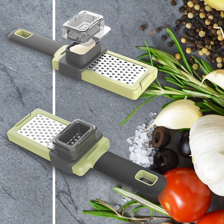 Lisslune | Stainless Steel Manual Garlic Grinder