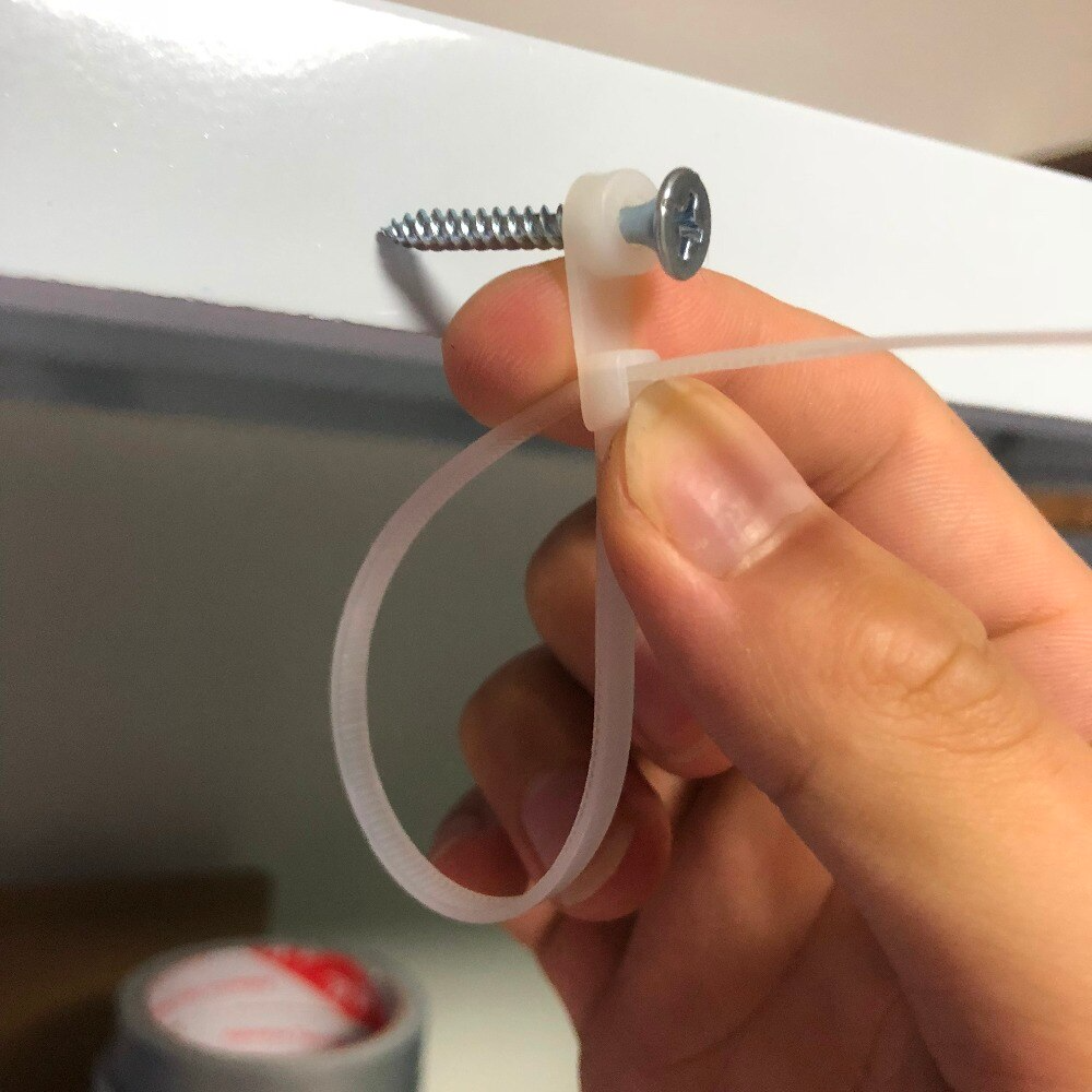 Lisslune | Mountable Self Locking Plastic Cable Ties