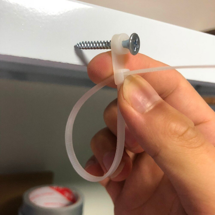 Lisslune | Mountable Self Locking Plastic Cable Ties