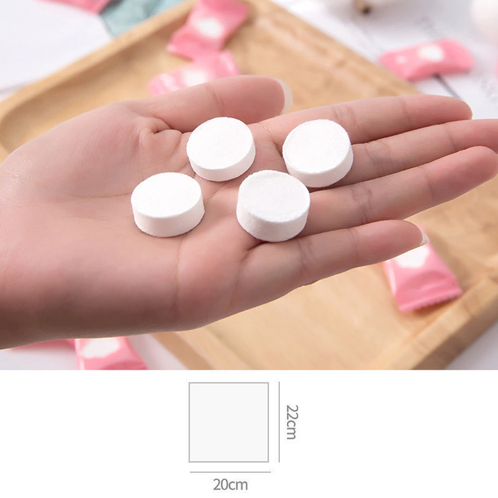 Lisslune | Magic Disposable Travel Towel Tablet Set
