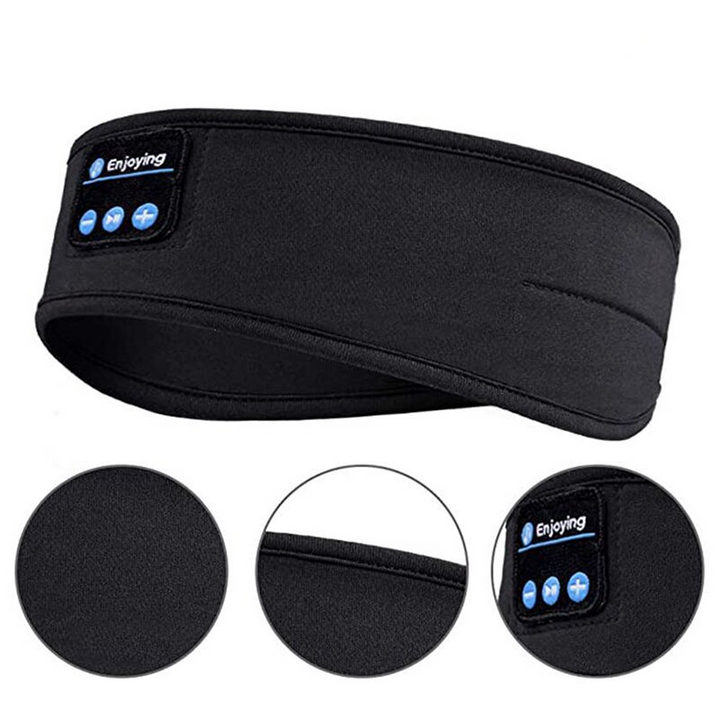 Lisslune | RestRhythm Bluetooth Sleep Mask – Comfortable Music Mask for Relaxation and Sleep
