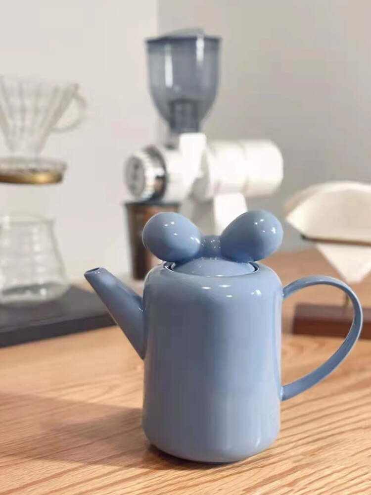 Lisslune | Bow Knot Design Porcelain Tea Pot