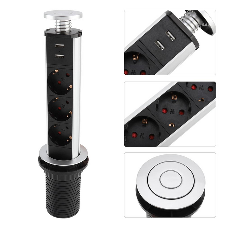 Lisslune | Pop Up Electrical Power Outlet
