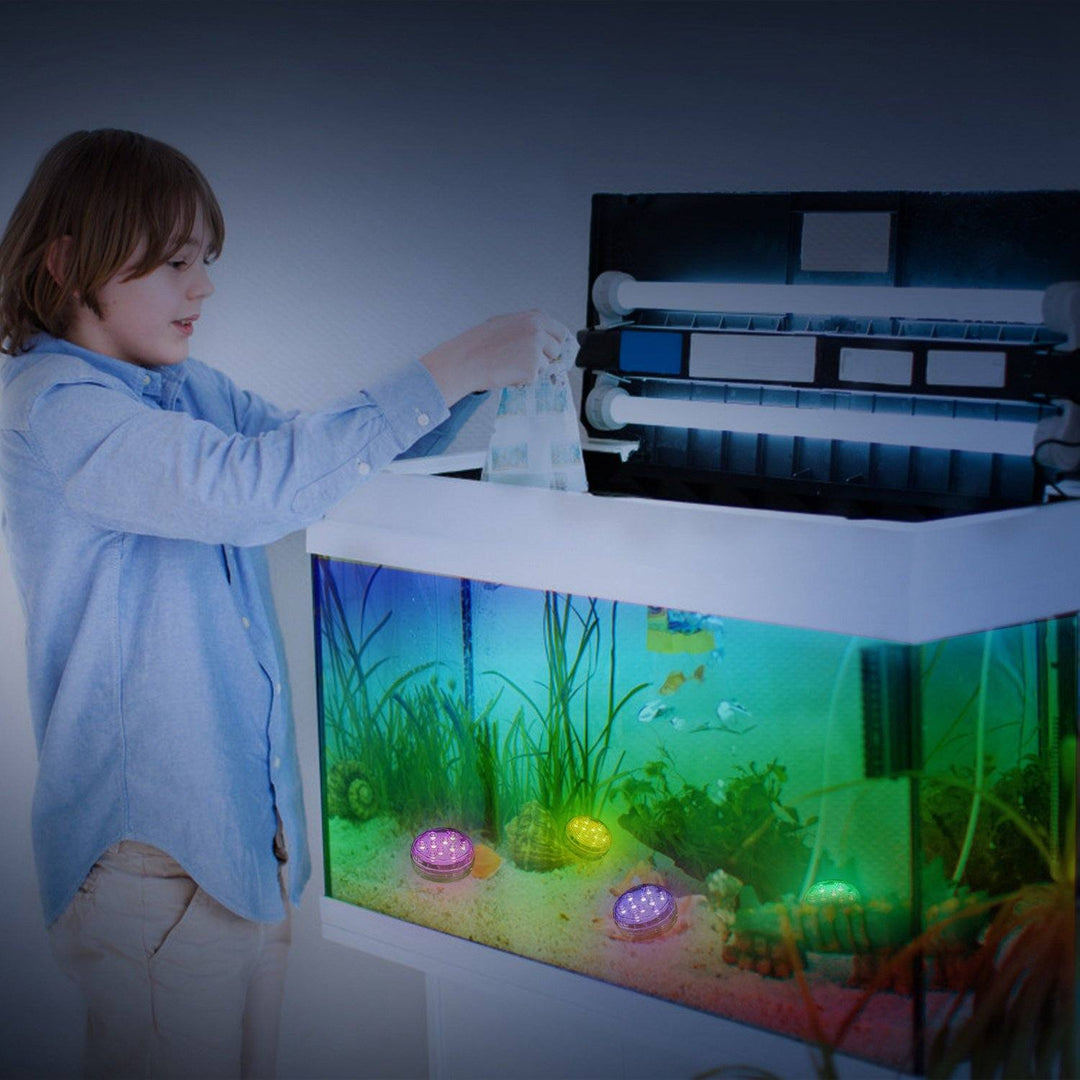 Lisslune | 4-Piece: Underwater RGB LED Lights