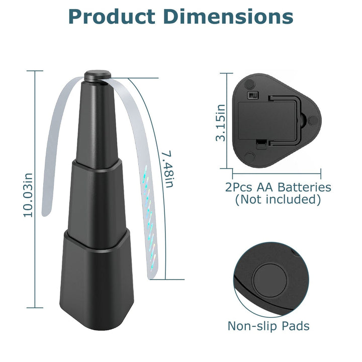 Lisslune | 4-Piece: Fly Repellent Fan Table Battery Operated Insect Repellent