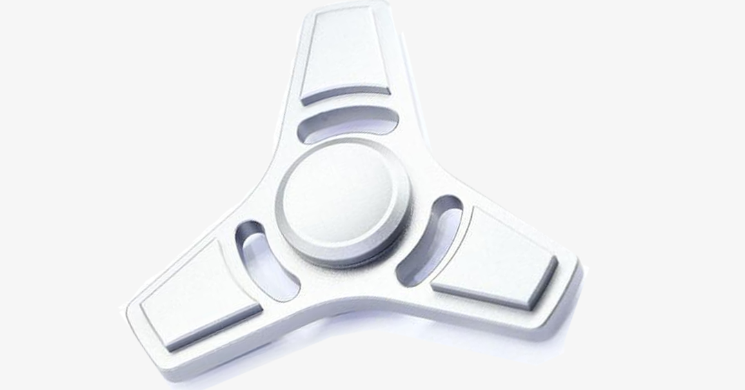 Lisslune | Metallic Finger Fidget Tri Spinner