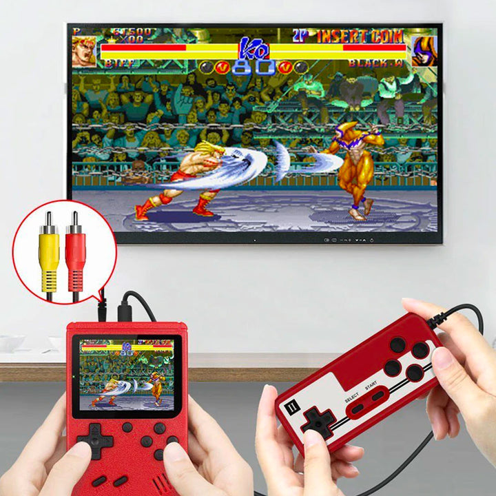 Lisslune | Ultimate 400-in-1 Retro Gaming Console – Classic Portable Handheld Game Player with TV Output