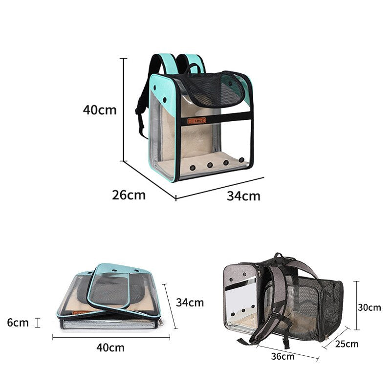 Lisslune | Pet Expandable Backpack