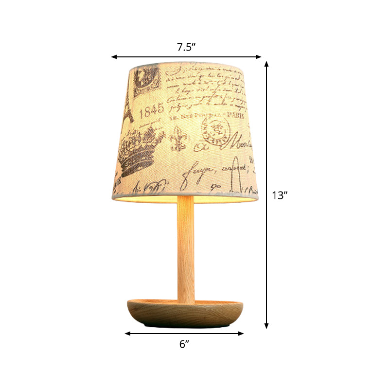 Lisslune | Taperra – Modern Reading Lamp with Wood Touch