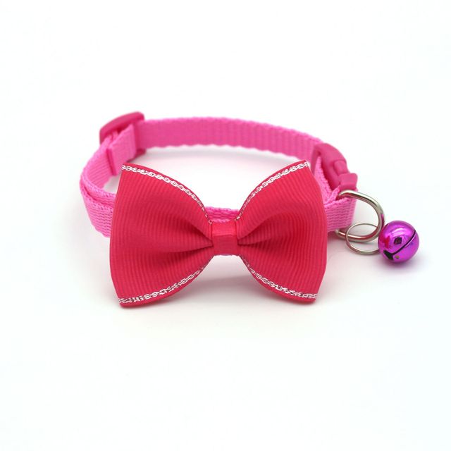 Lisslune | Bow and Bell Plush Collar