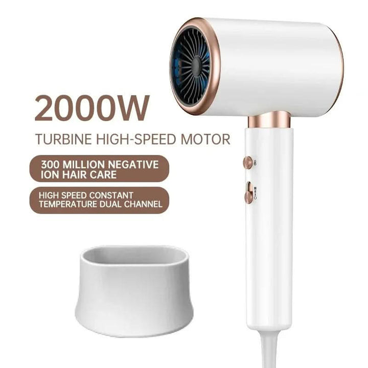 Lisslune | HairShine Turbo – Hairdryer with Ion Boost & Extra Volume