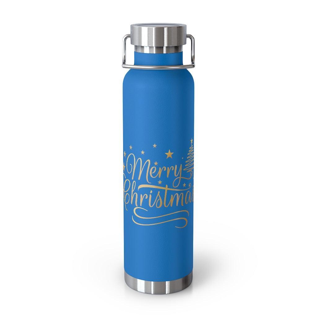 Lisslune | Vacation Joy Vacuum Insulated Stainless Steel Water Bottle - 22 Oz with Wide Neck