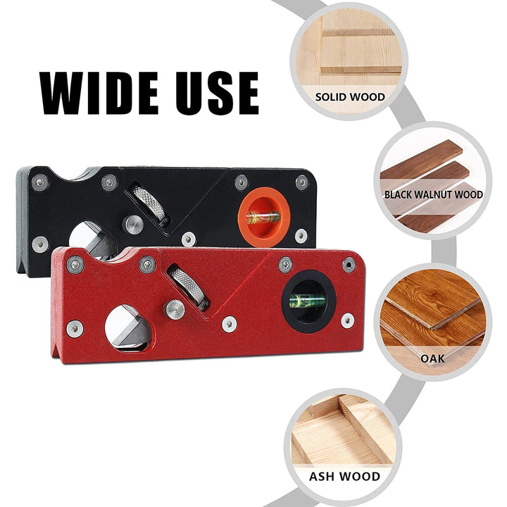 Lisslune | Chamfer Plane - Woodworking Edge Corner Flattening Tool