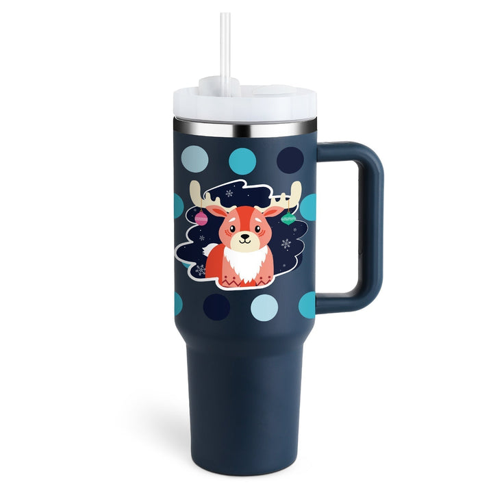Lisslune | ChillMug - Insulated Drink Mug with Straw