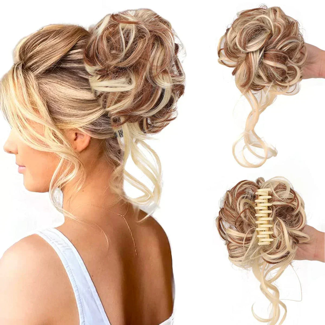Lisslune | CurlyBun: Instant Curled Bun Hair Clip