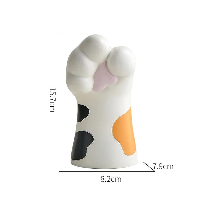 Lisslune | WhiskerWonders - Cat Paw Vase for quirky home decor