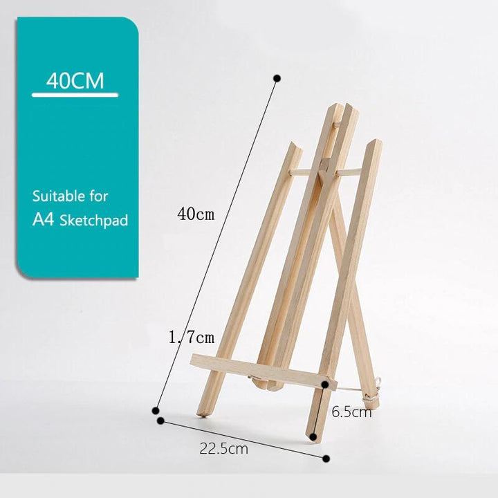 Lisslune | A4 Wood Table Top Painting Easel