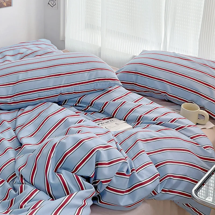 Lisslune | Nordic Stripes Bedding Set