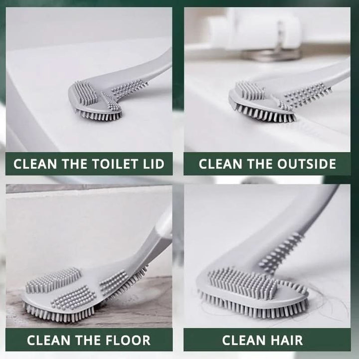 Lisslune | BRUSHIR – Toilet brush with long handle for thorough and effortless cleaning