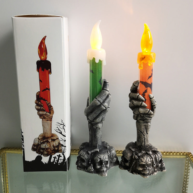 Lisslune | Skeleton Halloween Candle