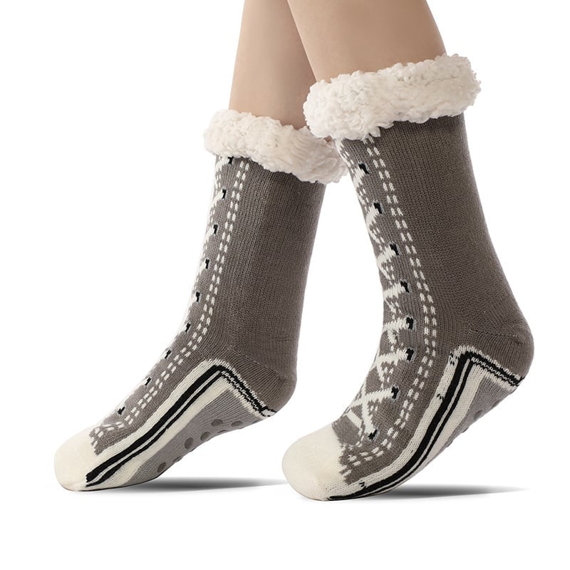 Lisslune | Ultra-thick Cashmere Slippers Socks S