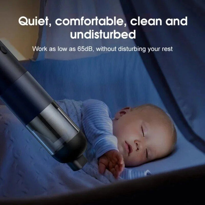 Lisslune | Wireless Handheld Car and Home Vacuum with Dual Use Suction Power