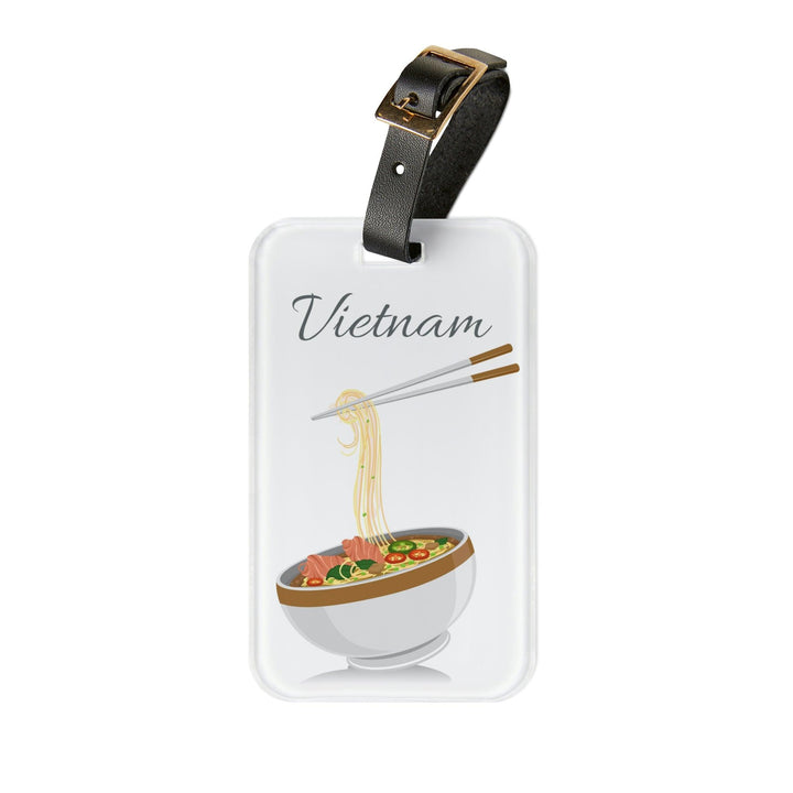 Lisslune | Chic Personalized Acrylic Luggage Tags: Enhance Your Travel Experience