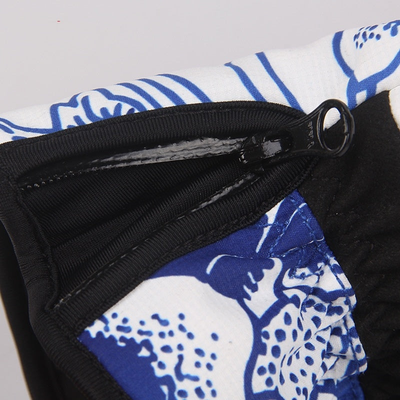 Lisslune | Outdoor ski gloves three-finger warm gloves