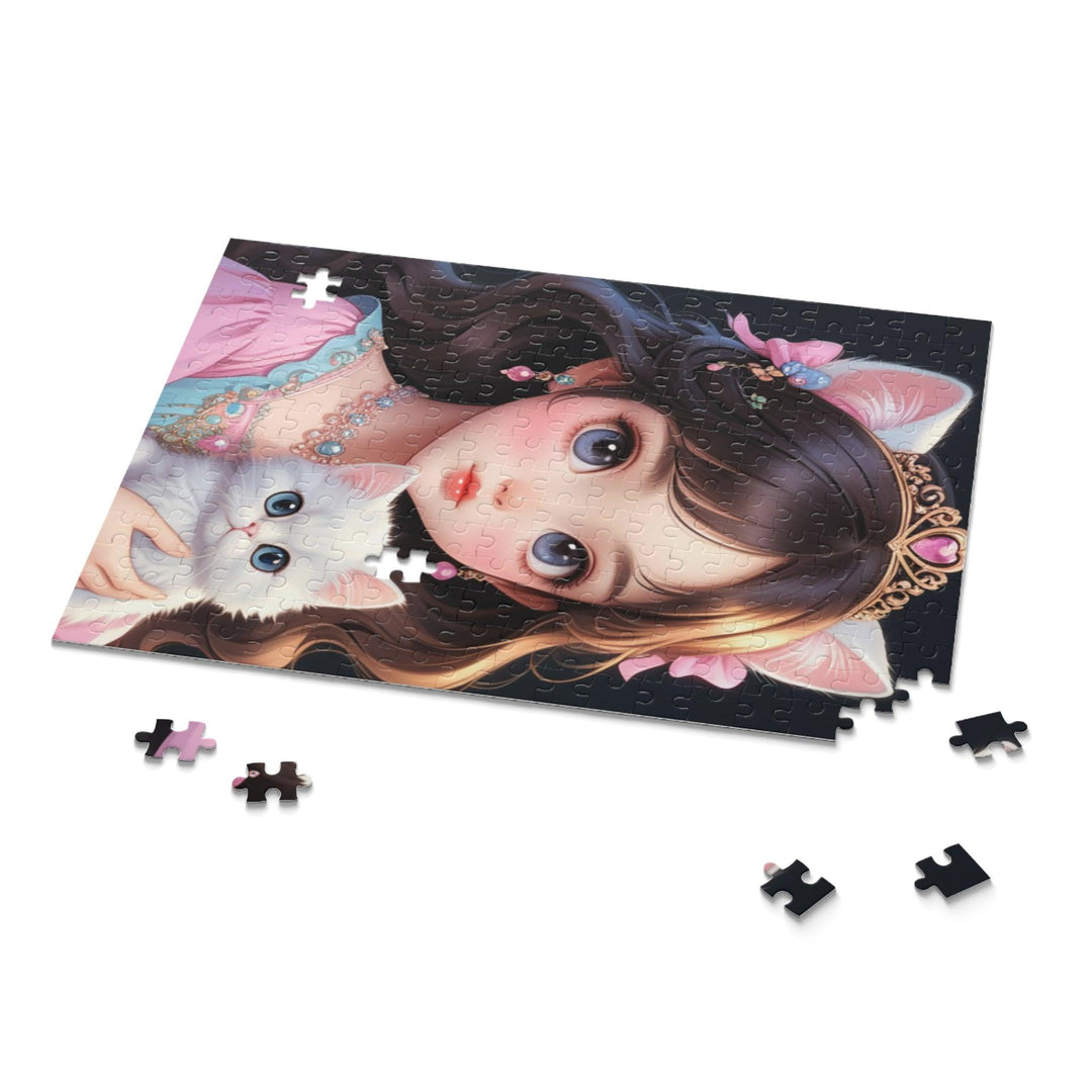 Lisslune | Opulent Feline Puzzle Set - Handmade Elegance for Discerning Puzzle Enthusiasts